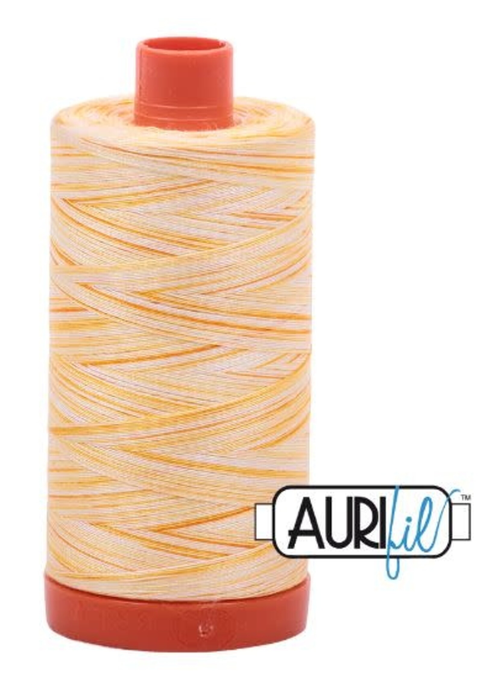 Aurifil Aurifil Mako Cotton Thread Solid 50wt 1422yds 4658 Varigated Limoni di Monterosso