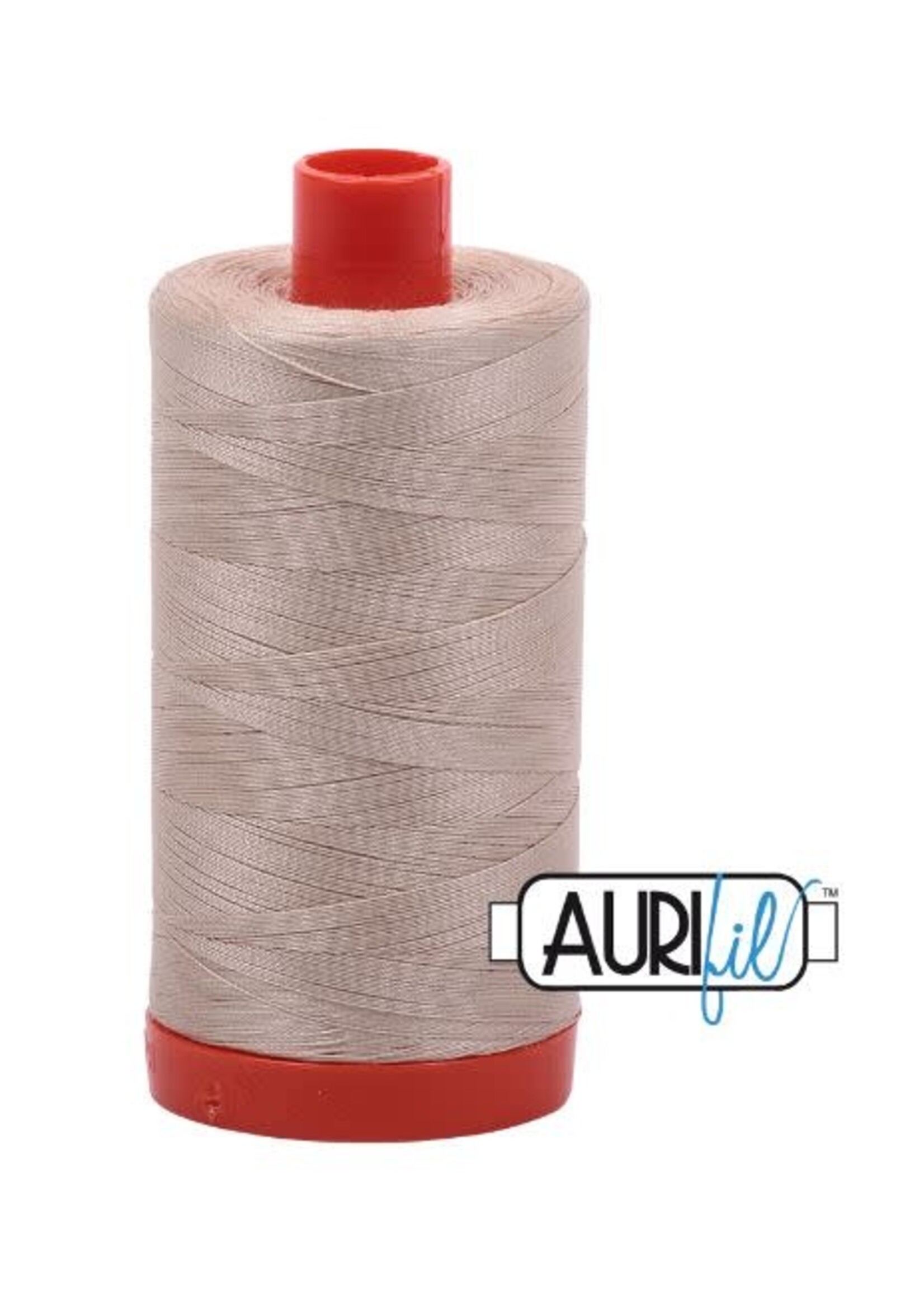 Aurifil Aurifil Mako Cotton Thread Solid 50wt 1422yds Ermine 2312