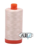 Aurifil Aurifil Mako Cotton Thread Solid 50wt 1422yds Light Sand 2000