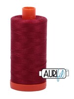 Aurifil Aurifil Mako - Cotton Thread - Solid - 50wt - 1300m/1422yds - Burgundy #1103