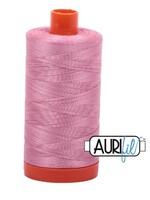 Aurifil Aurifil Mako - Cotton Thread - Solid - 50wt - 1300m/1422yds - Antique Rose #2430