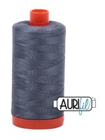 Aurifil Aurifil Mako - Cotton Thread - Solid - 50wt - 1300m/1422yds - Dark Grey #1246