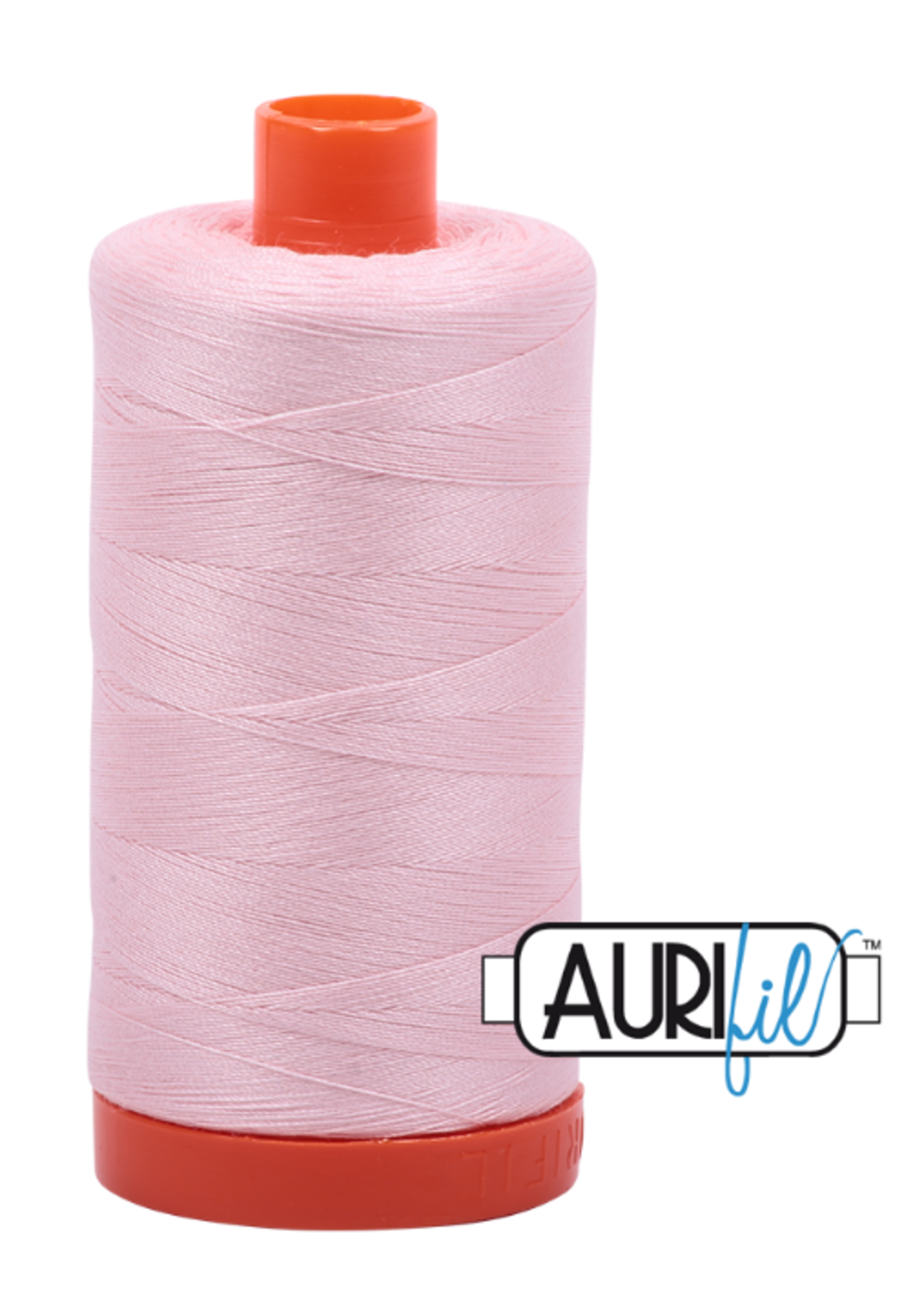 Aurifil Aurifil Mako Cotton Thread Solid 50wt 1422yds 2410 Pale Pink