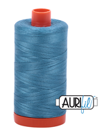 Aurifil Aurifil Mako Cotton Thread Solid 50wt 1422yds 2815 Teal
