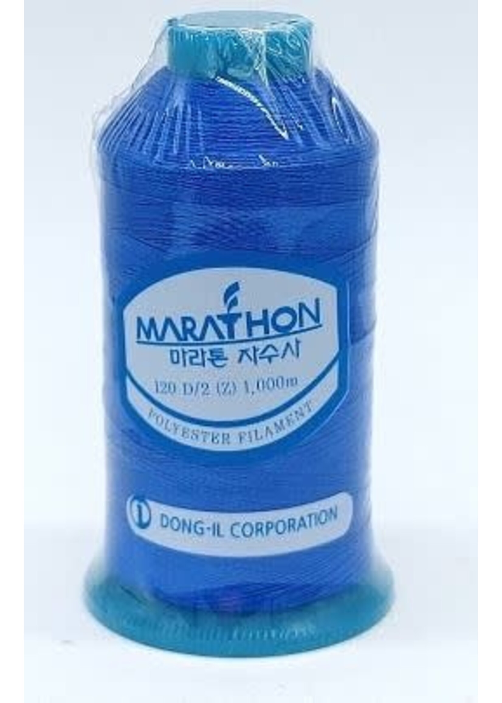 Marathon Threads Marathon Embroidery Thread 1000m #2232  Deep Blue