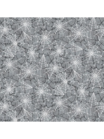 Studio E Fabrics Graveyard Ghouls-Grey(Glow in the Dark)