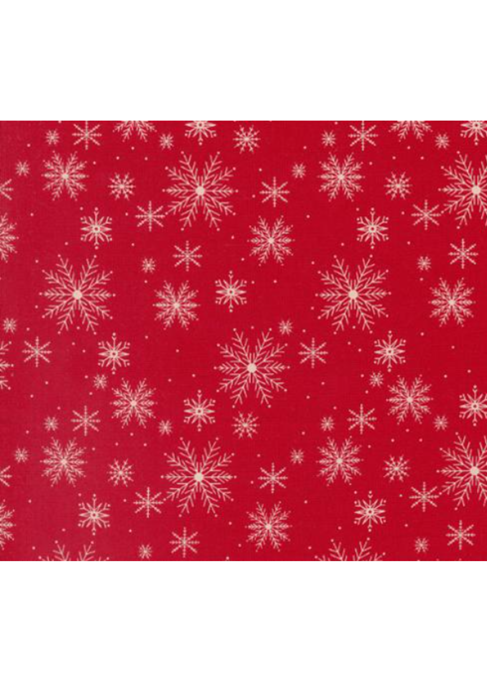 Moda Once upon a Christmas-Red- Per 1/2 Meter