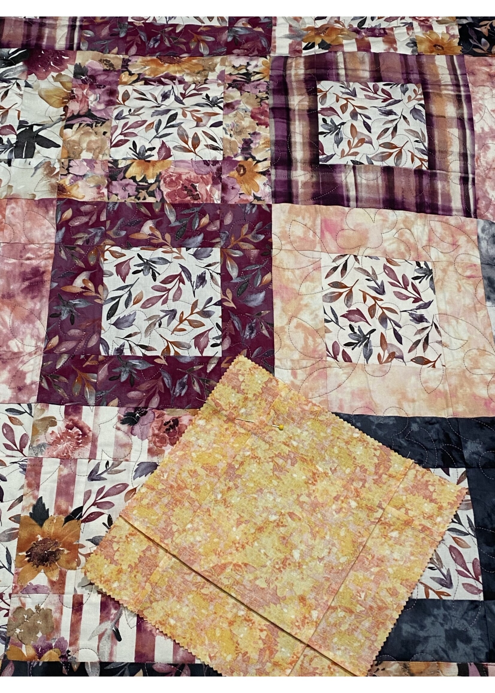 Square in a Square Quilt Class May 26: 10am to 4pm