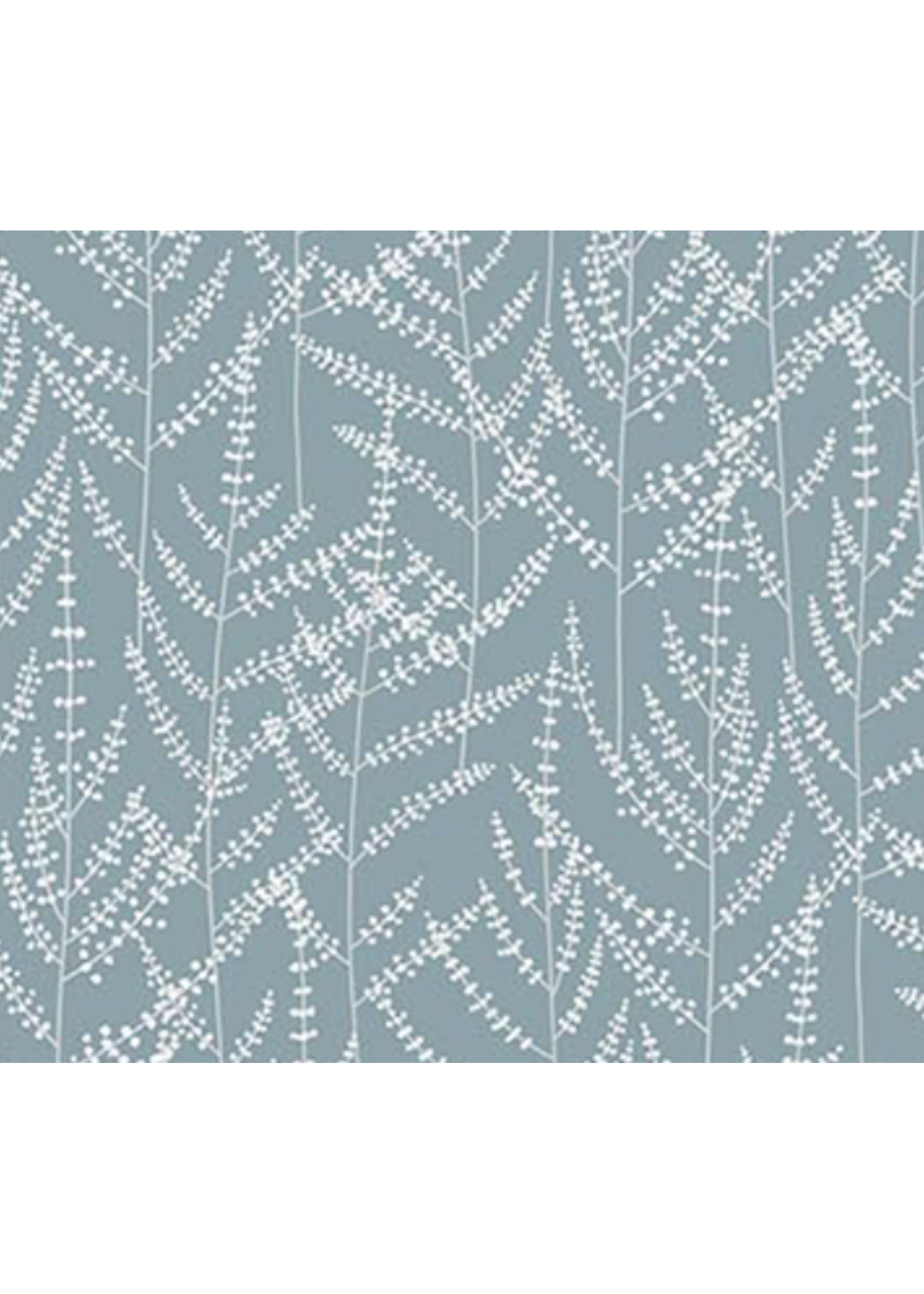 FIGO Fabrics The botanist- Blue- Per 1/2 Meter