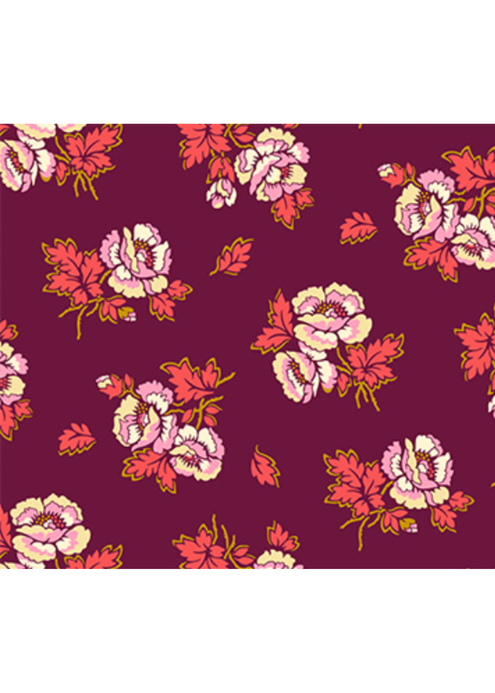 FIGO Fabrics Wild Abandon-Plum