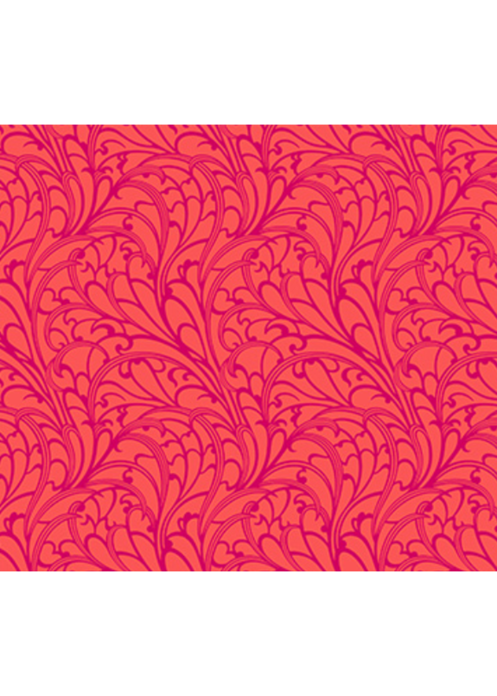 FIGO Fabrics Wild Abandon-Flame  1 unit = 10 cm = 4 inches