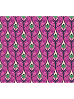 FIGO Fabrics Wild Abandon-Violet - 1 unit = 10 cm = 4 inches