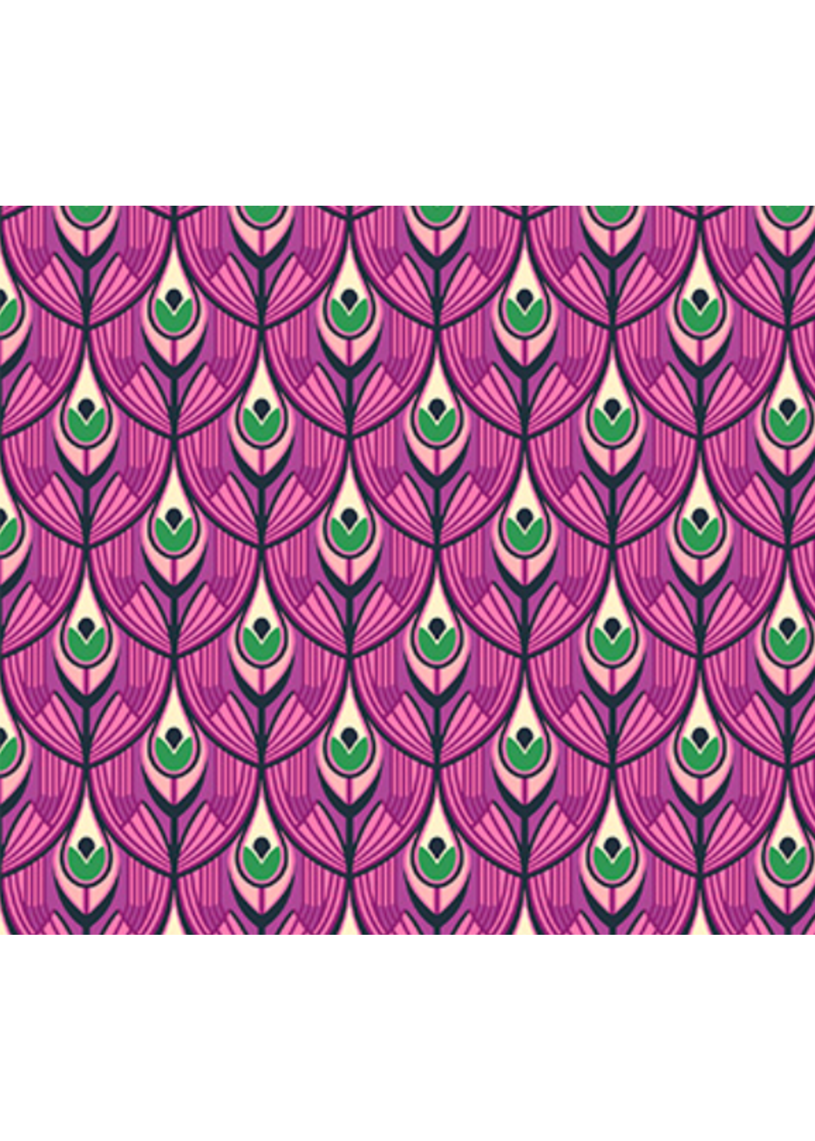 FIGO Fabrics Wild Abandon-Violet - 1 unit = 10 cm = 4 inches