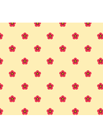 FIGO Fabrics Wild Abandon-Cream- Per 1/2 meter