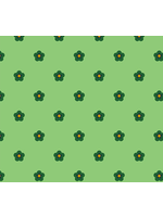 FIGO Fabrics Wild Abandon -Green- Per 1/2 meter