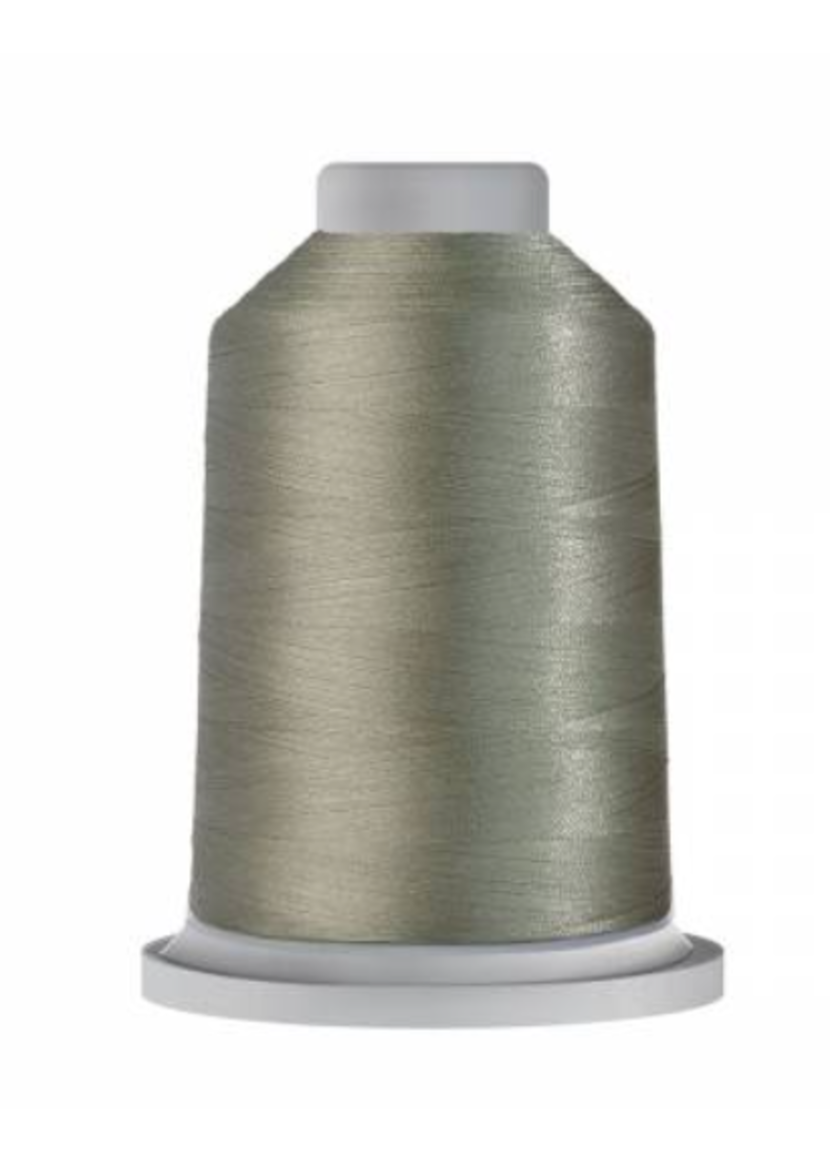 Glide Glide 40wt Polyester Thread 5,500 yd King Spool Silver Grey