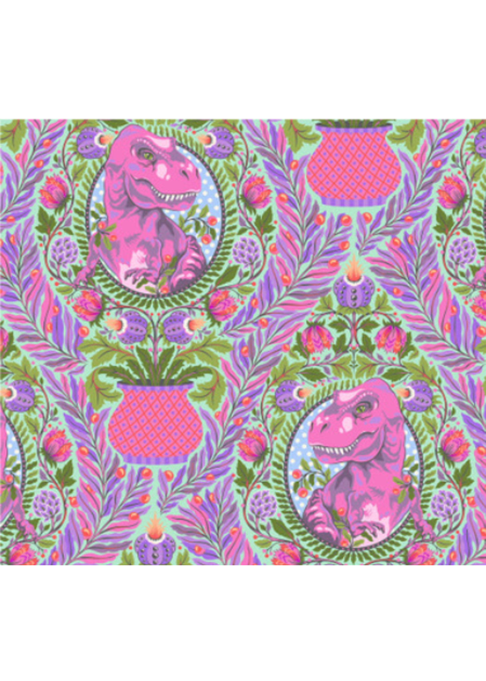 Tula Pink Tula Pink-Roar-Tree Rex-Per 1/2 meter