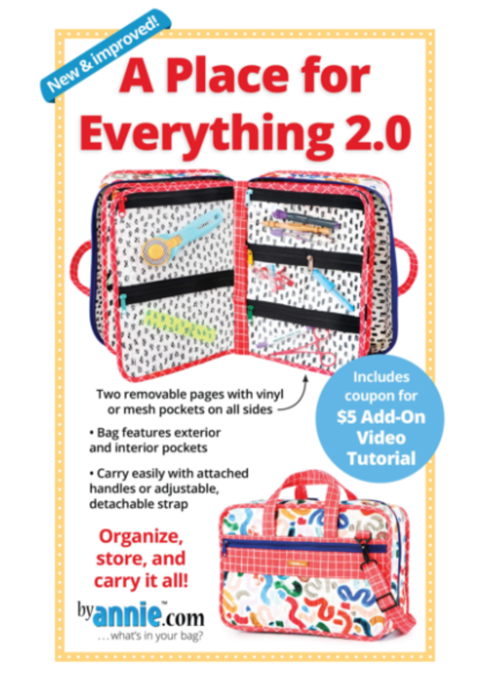 By Annie A Place for Everything 2.0 Pattern