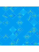 Andover Fabrics Century Prints - Deco Glo II by Giucy Giuce- Per 1/2 Meter