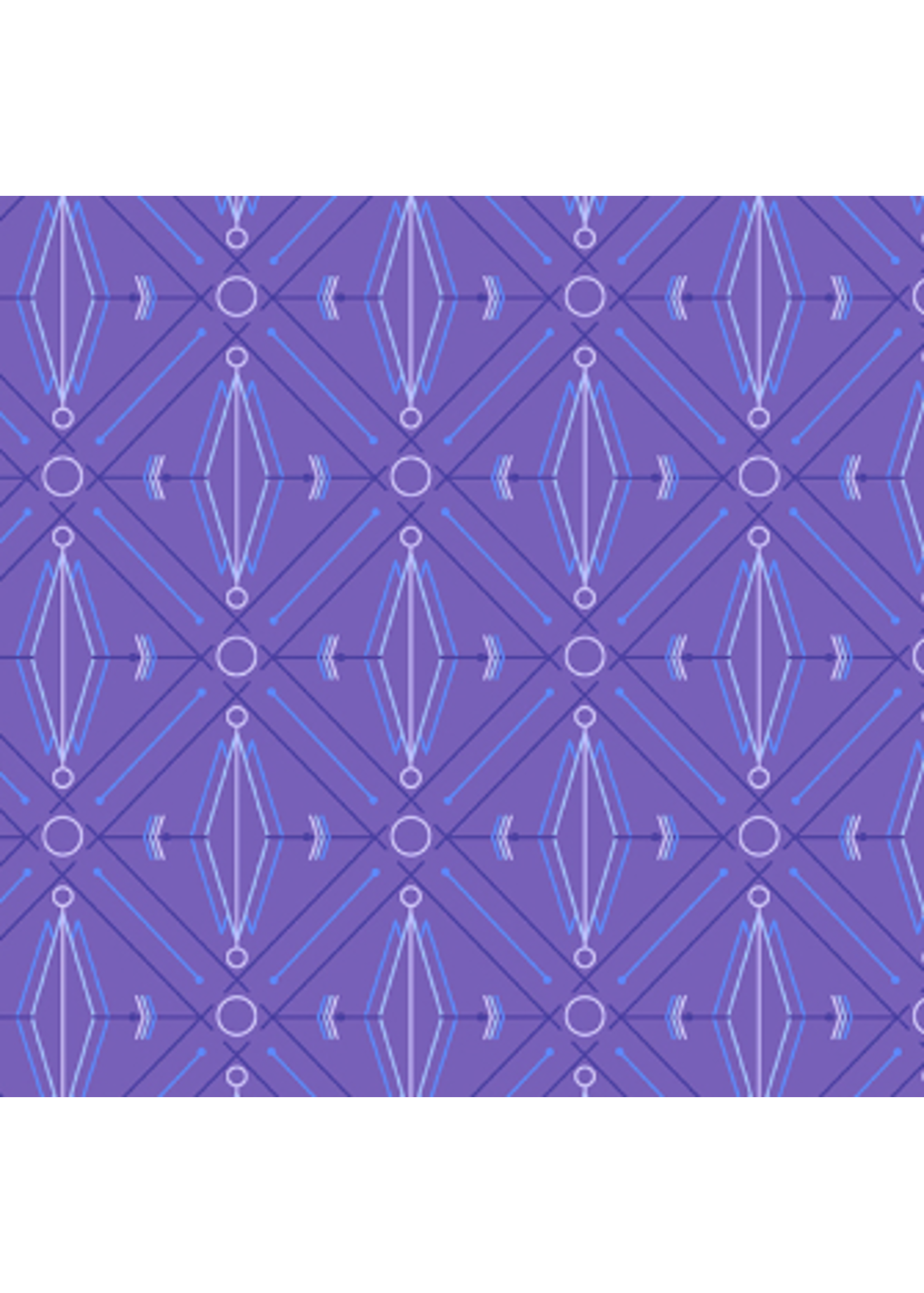 Andover Fabrics Century Prints - Deco Glo II by Giucy Giuce- Per 1/2 Meter