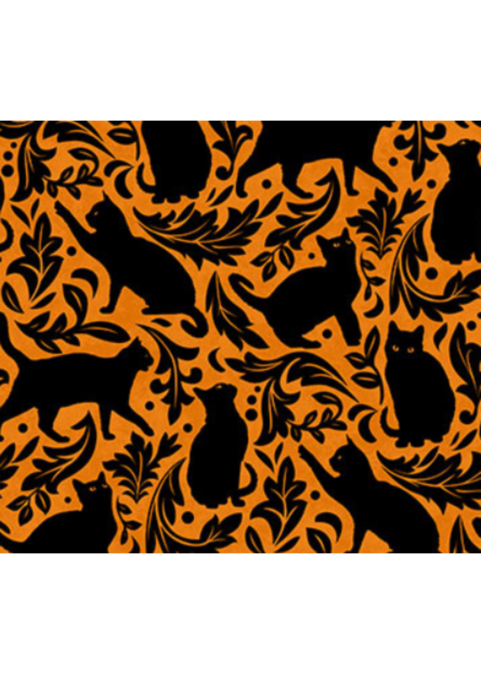 Northcott Hallow's Eve-Orange Black