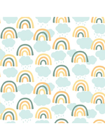 Studio E Fabrics Hello Honey!- Blue/Yellow