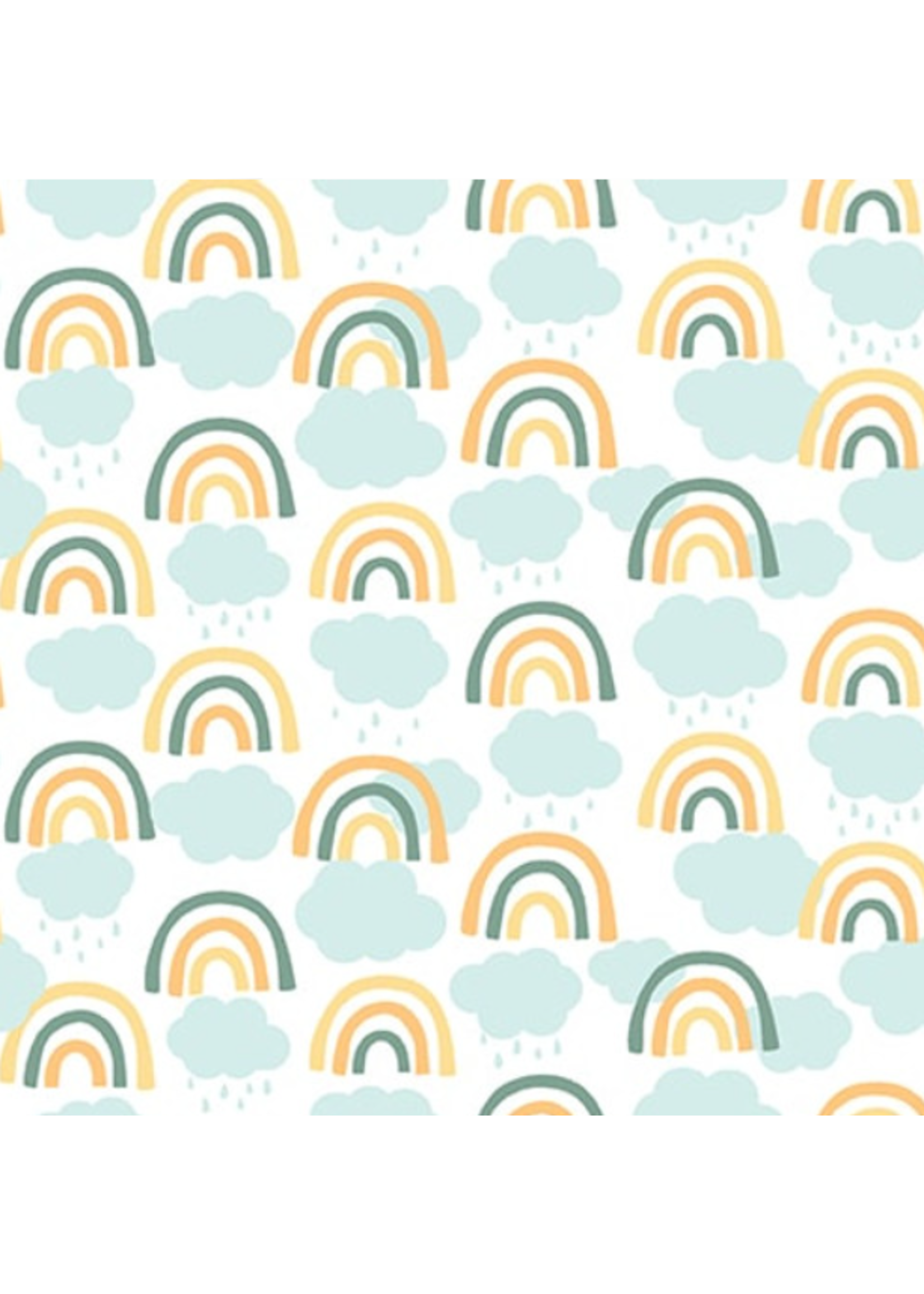 Studio E Fabrics Hello Honey!- Blue/Yellow