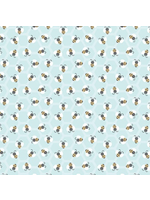 Studio E Fabrics Hello Honey!- Light Blue
