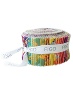 FIGO Fabrics Trade Winds - 2.5in/6.35cm - Jelly Roll - 40pcs