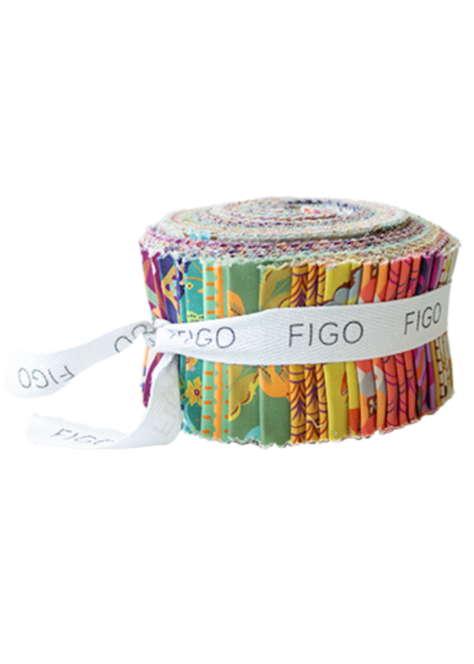 FIGO Fabrics Trade Winds - 2.5in/6.35cm - Jelly Roll - 40pcs