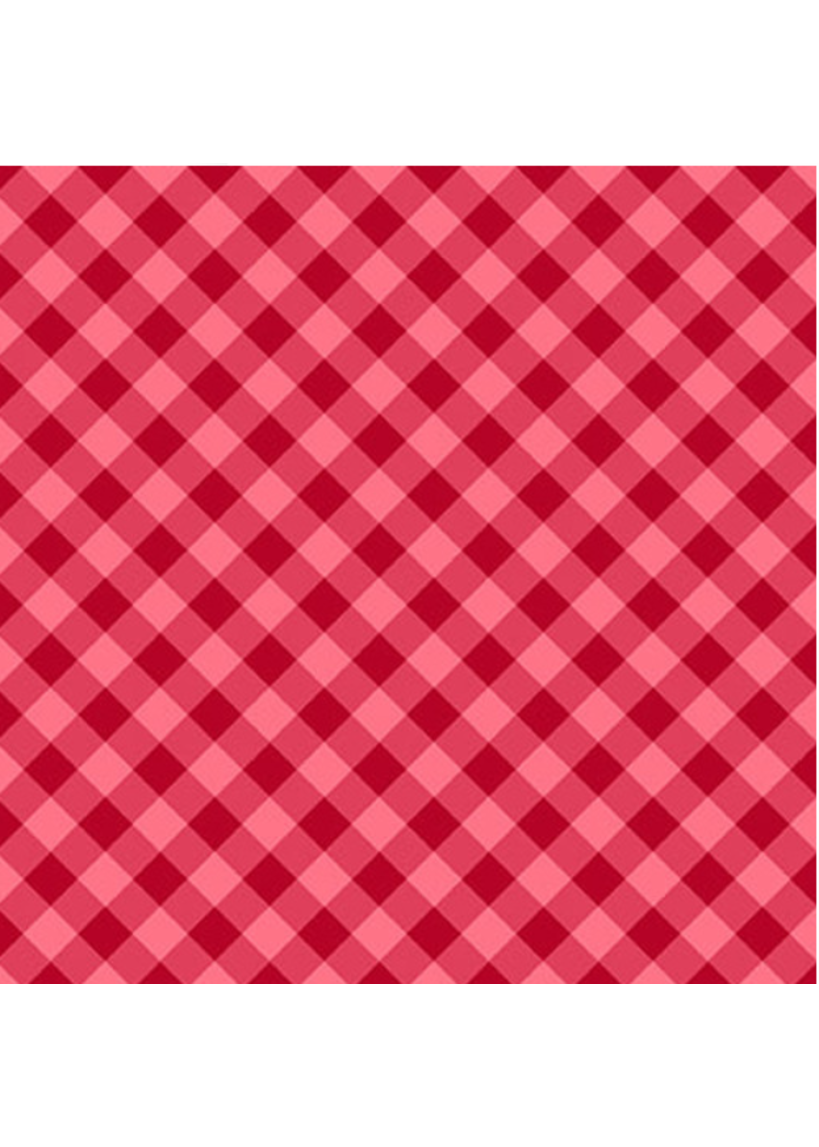 Blank Quilting Holiday Style-red-Per 1/2 Meter