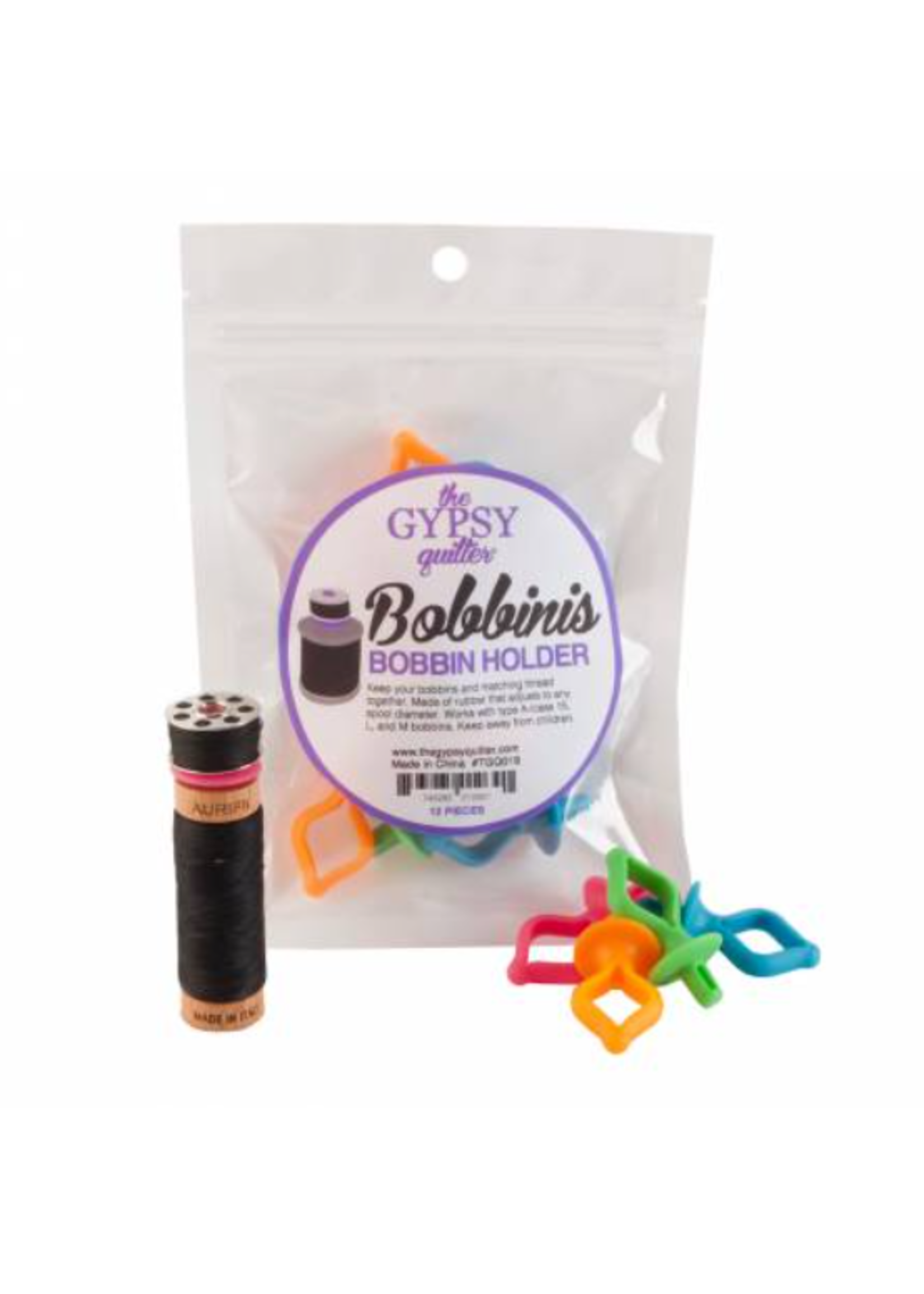 the Gypsy Quilter Bobbinis bobbin holder