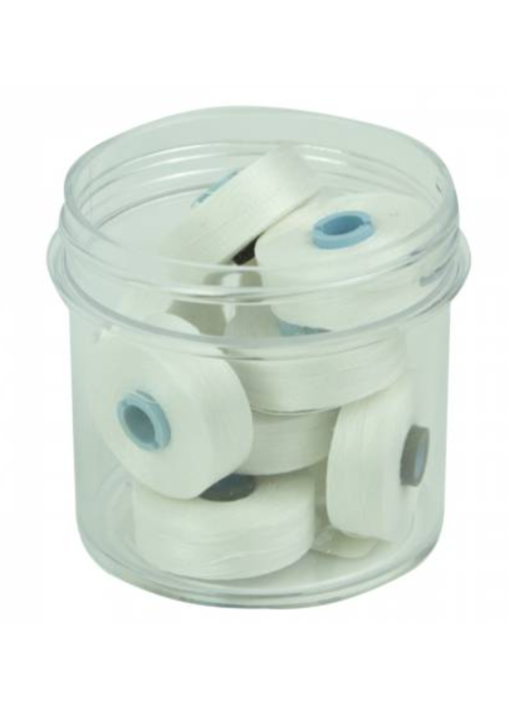 Magna-Glide Magna-Glide Delights Style M Jumbo 132yd Pre-wound Bobbins White 10 Jar