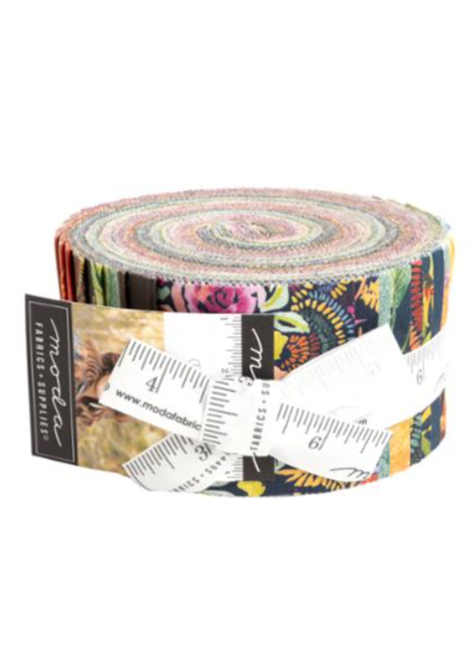 Moda Floribunda - 2.5in/6.35cm - Jelly Roll - 40pcs
