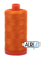 Aurifil Aurifil Mako - Cotton Thread - Solid - 50wt - 1300m/1422yds - Bright Orange #1133