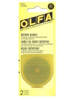 N. Jefferson Ltd. OLFA ROTARY 45MM BLADES X 2