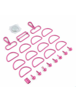 Sallie Tomato Tula Pink Tote Hardware