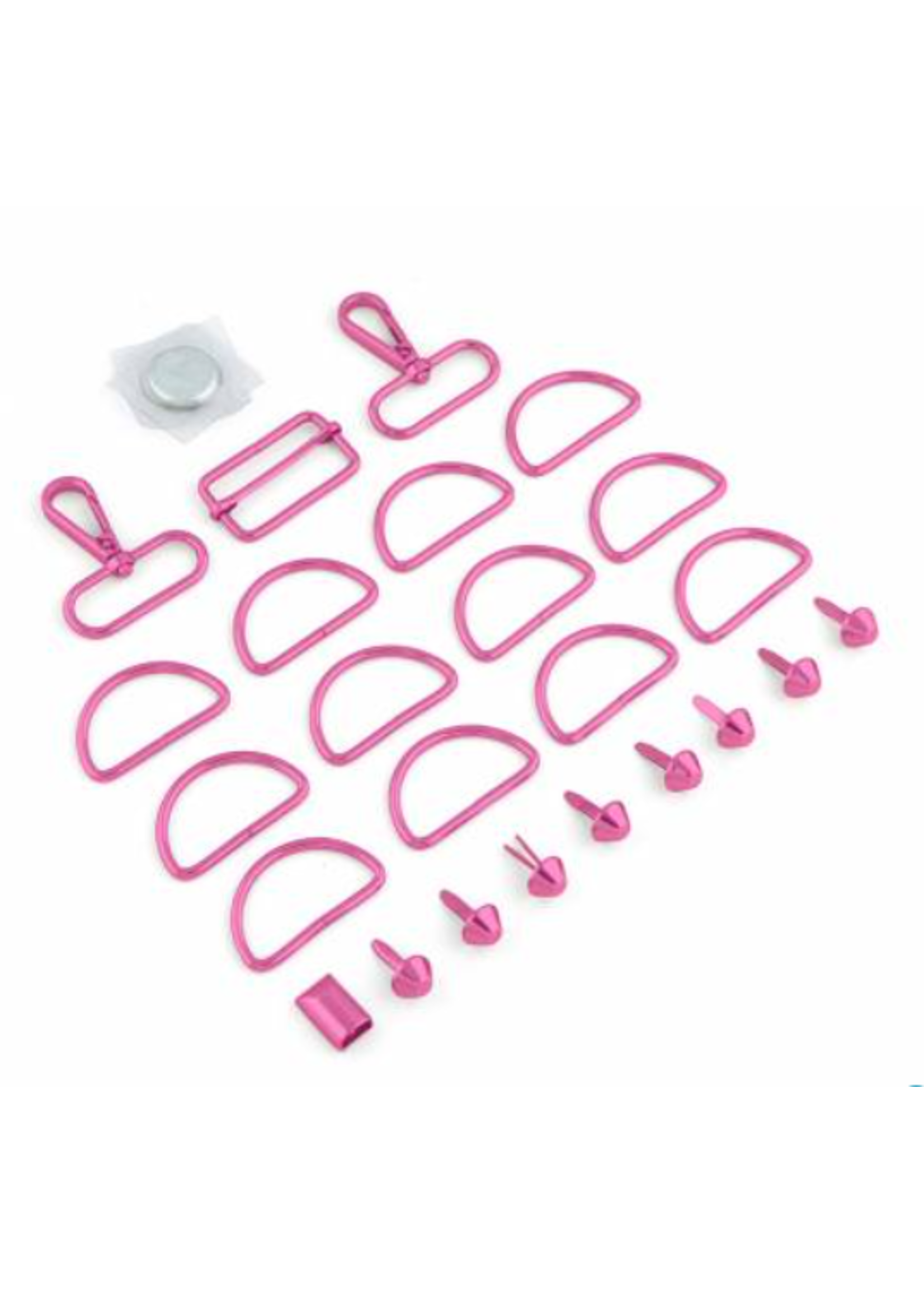 Sallie Tomato Tula Pink Tote Hardware