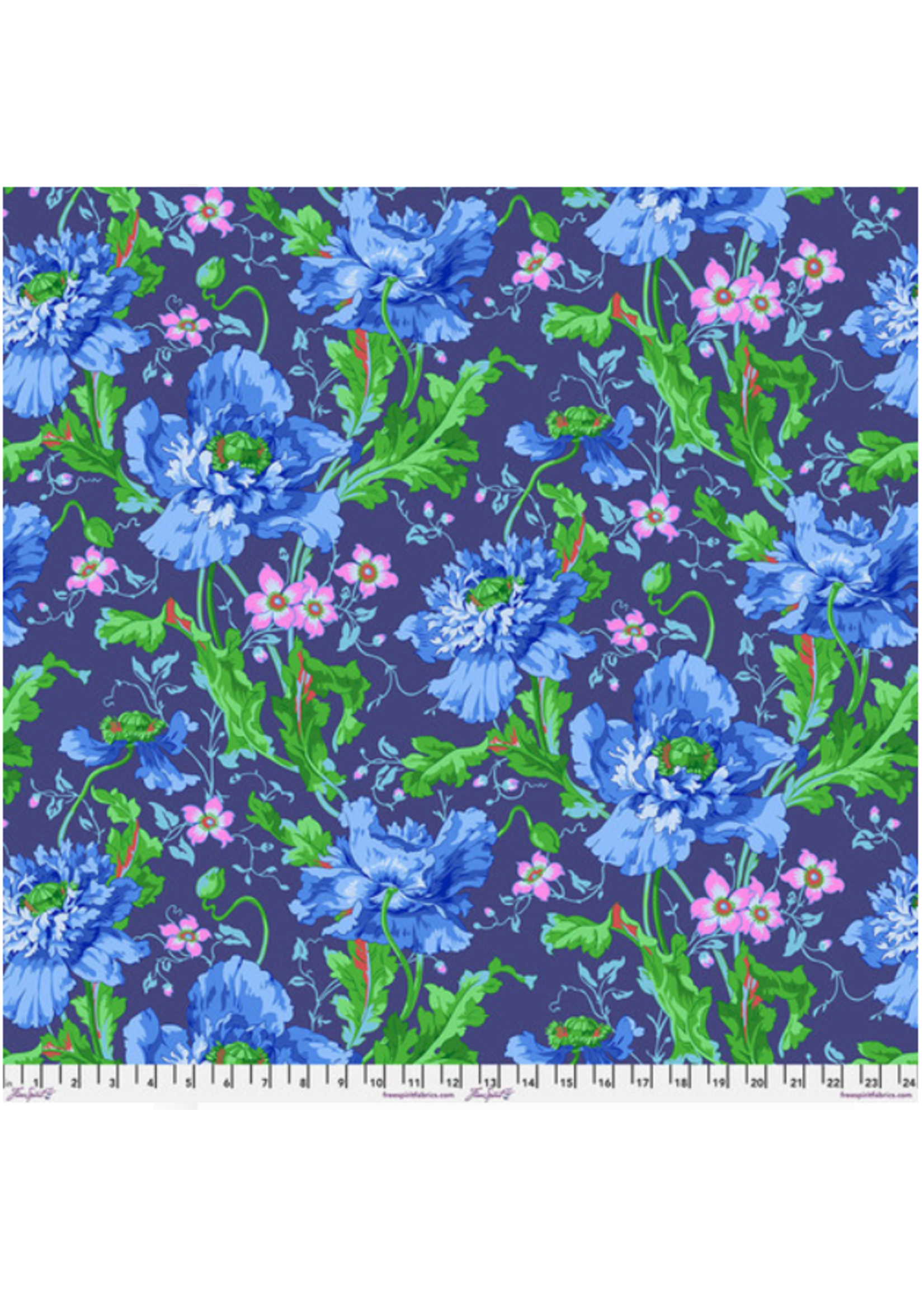 FreeSpirit Fabrics KAFFE COLLECTION BLUE AUG 2024 PRICED PERR 1/2 METER