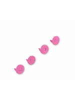 Tula Pink Tula Pink - Magnetic Snaps - 1/2" - Metallic Pink - Set of 2