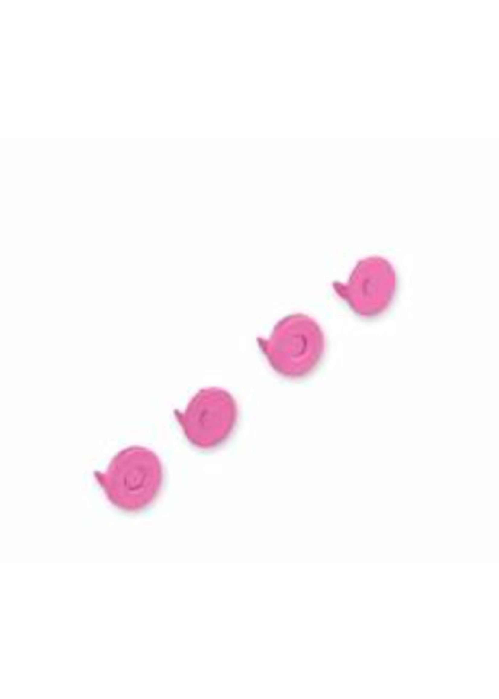 Tula Pink Tula Pink - Magnetic Snaps - 1/2" - Metallic Pink - Set of 2