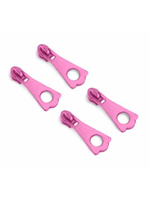Tula Pink Tula Pink - Zipper Pulls - XL - #5 - Metallic Pink - Set of 4