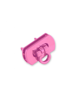 Tula Pink Tula Pink - Pocket Flip Lock - 1 1/4"- Metallic Pink - Set of 1