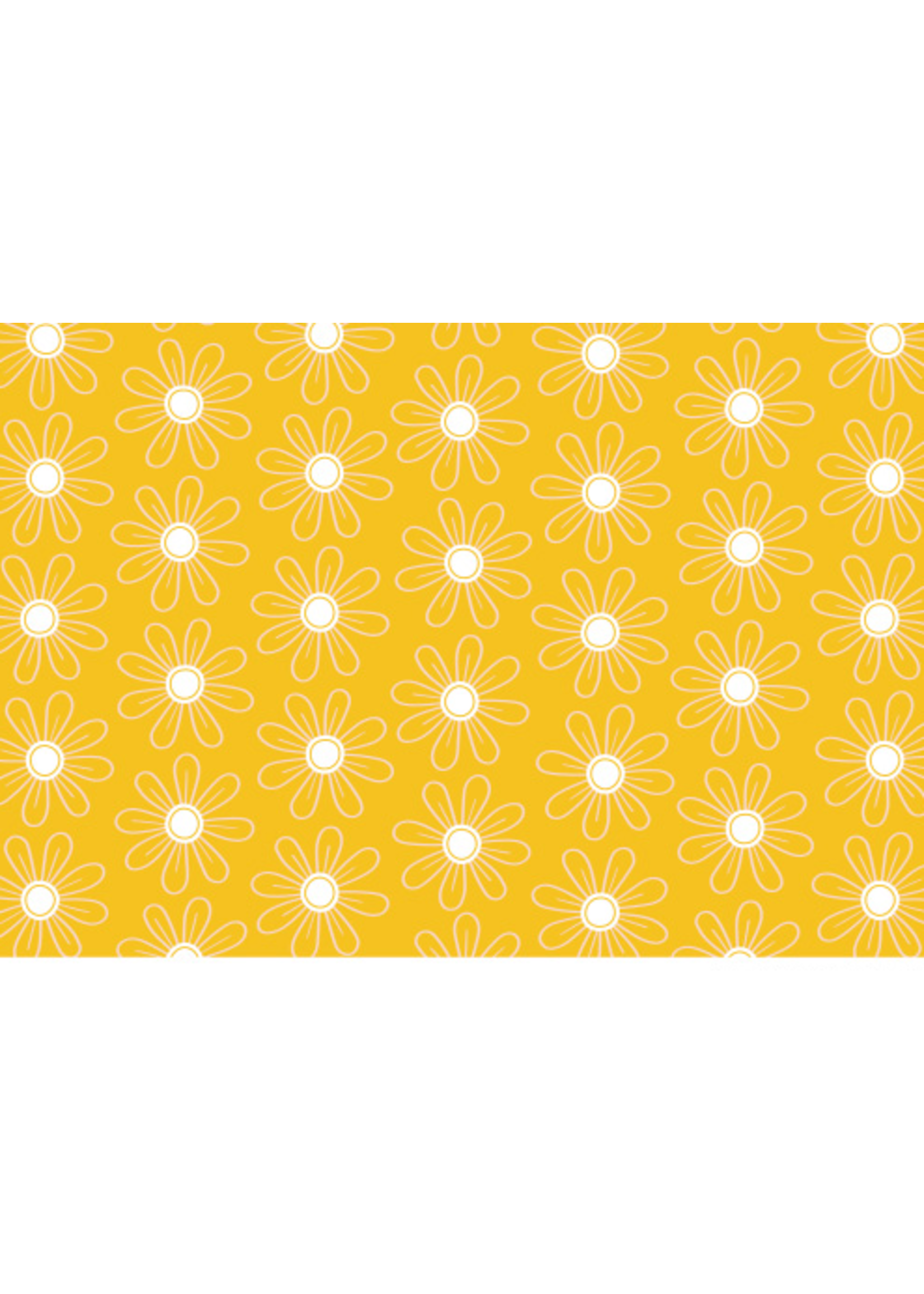 Camelot Fabrics DAISY DUKES -PETAL POWER PER 1/2 METER
