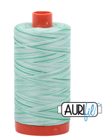 Aurifil Aurifil Mako - Cotton Thread - Variegated - 50wt - 1300m/1422yds - Mint Julep #4661