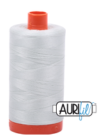 Aurifil Aurifil Mako - Cotton Thread - Solid - 50wt - 1300m/1422yds - Mint Ice #2800