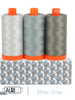 Aurifil Milan Grey - Aurifil Color Builder 50wt