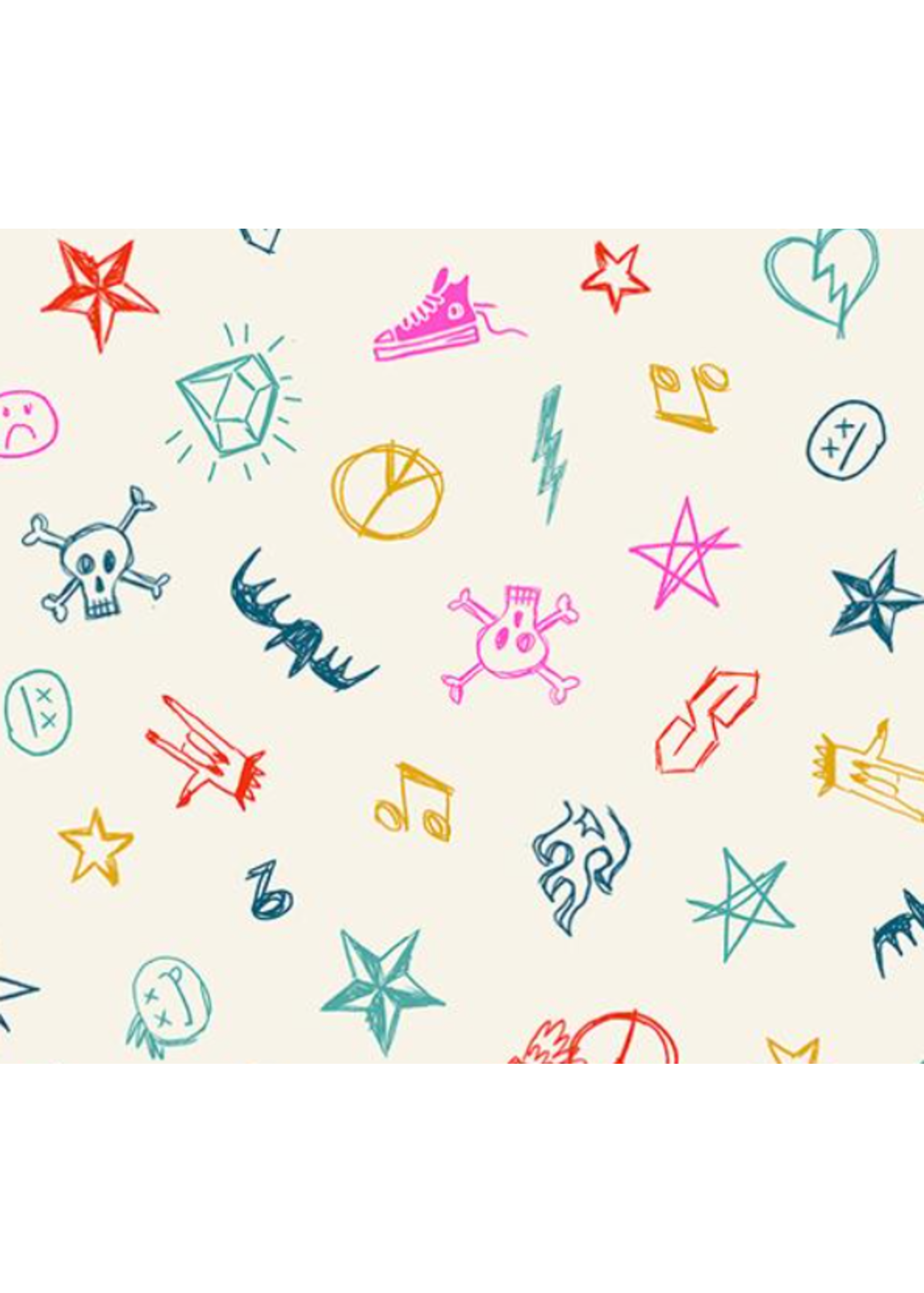 Ruby Star Society Teddy And The Bears Multi  1 unit = 10 cm = 4 inches