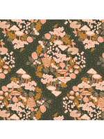 Trend Tex Fall's Enchantment - Magic Forest - Forest Pond Fabric  priced per 1/2 meter