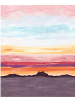 Studio E Fabrics POINT OF VIEW- SUNSET 8171-59 PER 1/2 METER